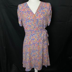 Chelsea & Violet mini wrap dress